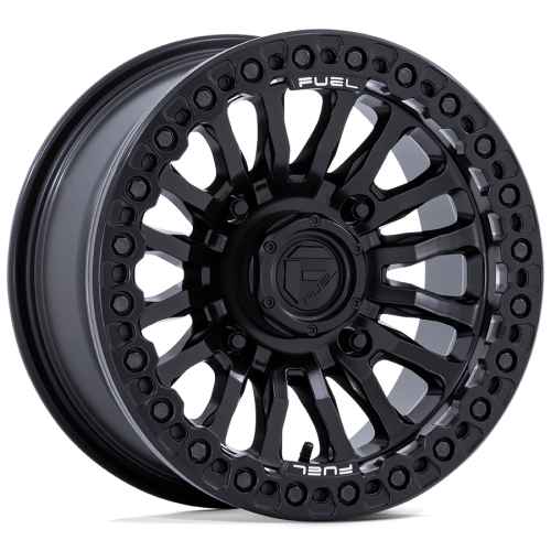 EFX MotoRavage XL 35x10-15 (8ply) Radial Tires on Fuel Rincon Blackout Beadlock Wheels