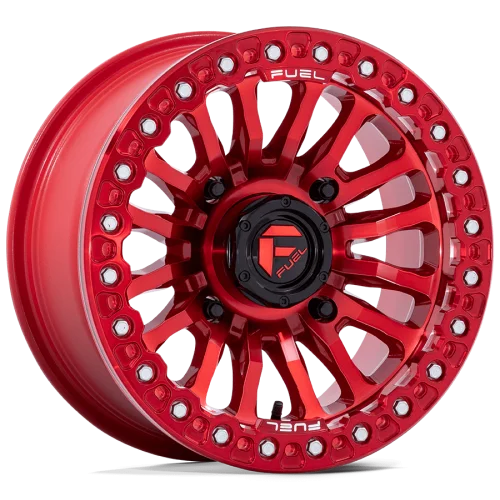 Fuel Rincon Candy Red Beadlock wheel