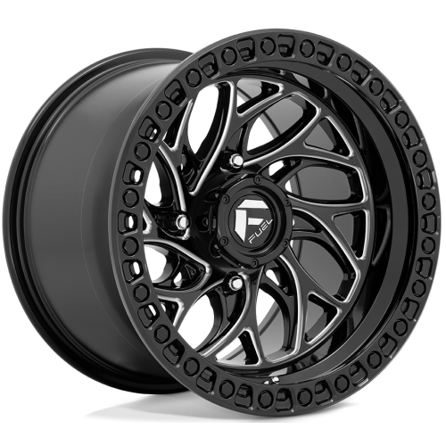 System 3 Offroad XTR370W 32x12-15 (10ply) Radial Tires on Fuel Runner Gloss Black Milled (15x10) Wheels