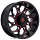 Wild Boar Razorback M/T 33x9.5-20 (6-Ply) Mud Tires on Fuel Runner Candy Red Wheels Wild Boar Razorback M/T 33x9.5-20 (6-Ply) Mud Tires on Fuel Runner Candy Red Wheels