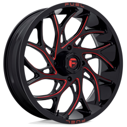 Fuel Off Road Runner Candy Red 24x7 Wheels/Rims (Full Set) Fuel Off Road Runner Candy Red 24x7 Wheels/Rims (Full Set)