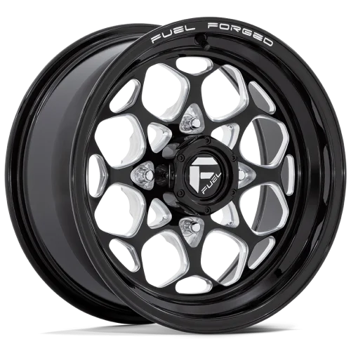 Fuel Scepter Gloss Black Milled (15x10) Forged wheel