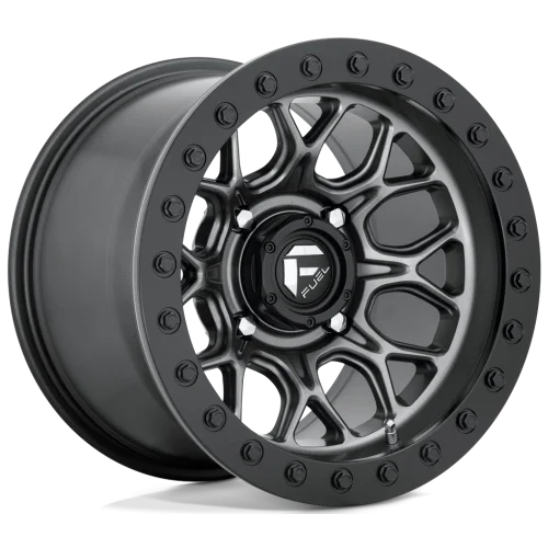 Fuel Tech Matte Gunmetal (15x10) Beadlock wheel