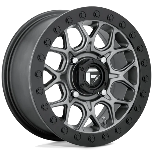 Fuel Tech Matte Gunmetal (15x10) Beadlock wheel
