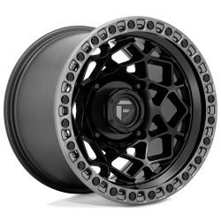 Frontline ACP 33x12-15 (10ply) Tires on Fuel Unit Matte Black (15x10) Wheels