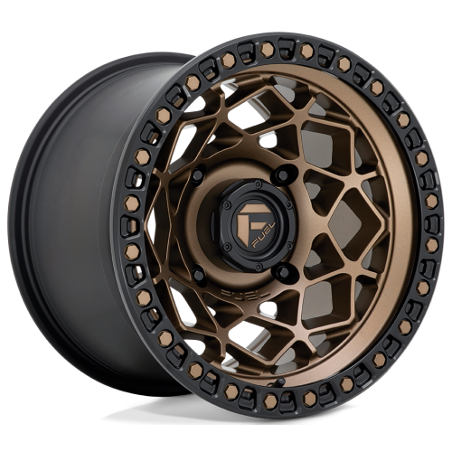 Frontline ACP 33x12-15 (10ply) Tires on Fuel Unit Matte Bronze (15x10) Wheels