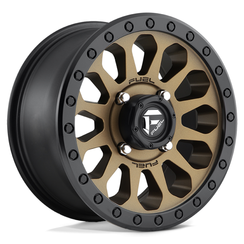 EFX MotoRavage XL 35x10-15 (8ply) Radial Tires on Fuel Vector Matte Bronze Wheels