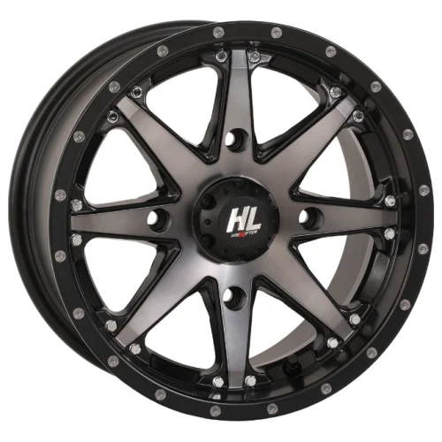 HL10 Matte Black Smoked wheel