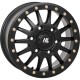 High Lifter HL24 Matte Black 15x7 Beadlock Wheels/Rims (Full Set) High Lifter HL24 Matte Black 15x7 Beadlock Wheels/Rims (Full Set)