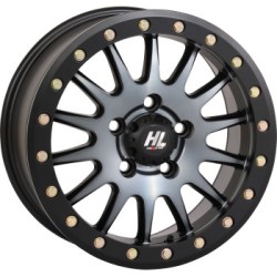 High Lifter HL24 Matte Grey 15x7 Beadlock Wheels/Rims (Full Set) High Lifter HL24 Matte Grey 15x7 Beadlock Wheels/Rims (Full Set)