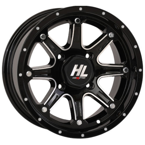 Atturo Trail Blade X/T 29x9-14 & 29x11-14 (8ply) Radial Tires on High Lifter HL4 Gloss Black Milled Wheels