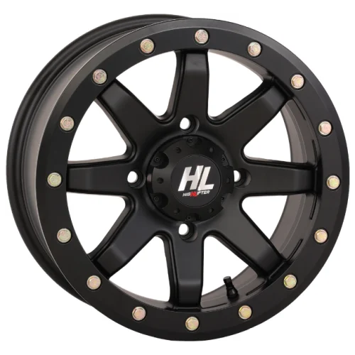HL9 Matte Black Beadlock wheel