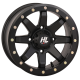High Lifter HL9 Matte Black 14x7 Beadlock Wheels/Rims (Full Set)