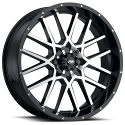 Terache Aztex XL 33x9-18 (8ply) Tires on ITP Hurricane Machined Wheels