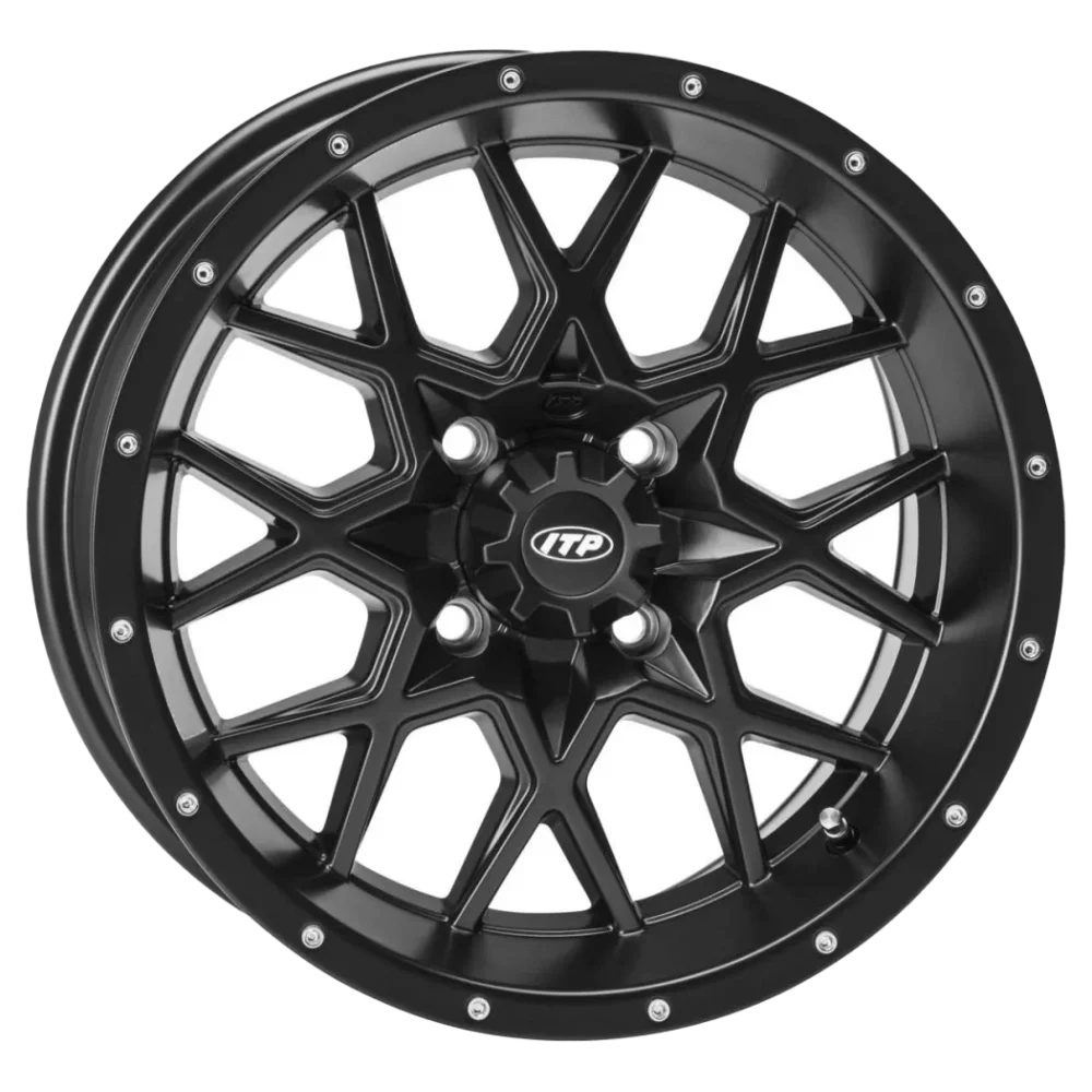 ITP Hurricane Satin Black wheel