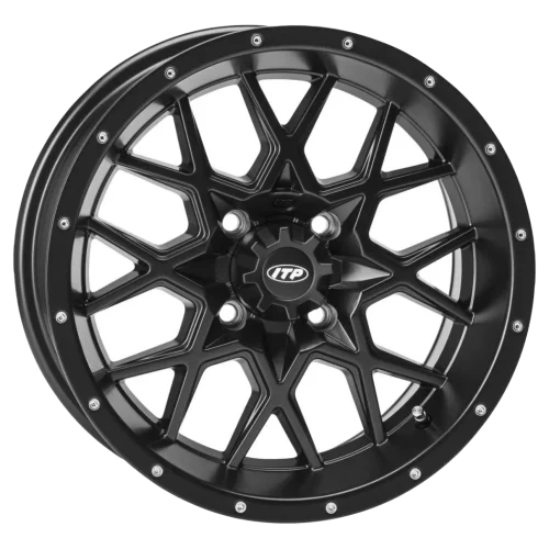 ITP Hurricane Satin Black wheel