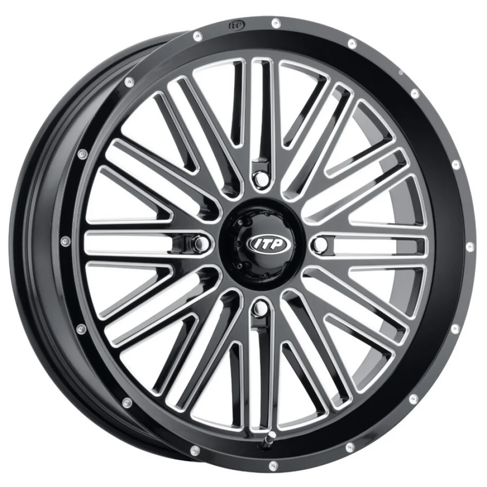 ITP Momentum Gloss Black Milled wheel