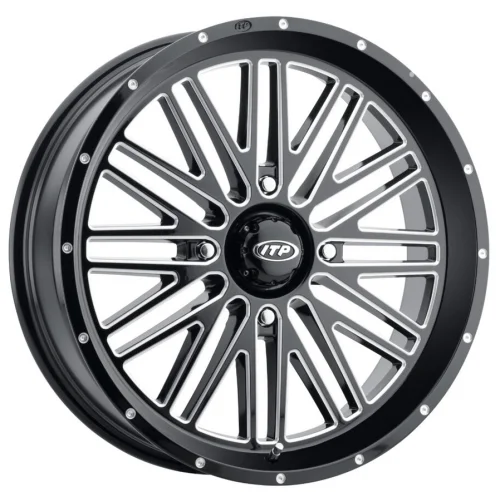 ITP Momentum Gloss Black Milled wheel