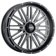 Terache Aztex XL 33x9-18 (8ply) Tires on ITP Momentum Gloss Black Milled Wheels
