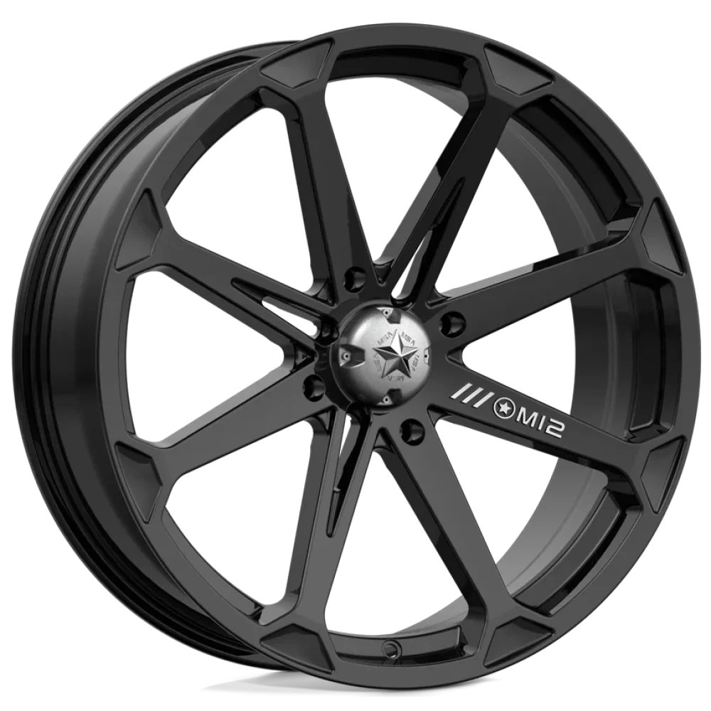 MSA M12 Diesel Gloss Black wheel