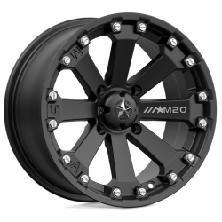 ITP MT911 27x10-14 (8ply) Tires on MSA M20 Kore Satin Black Wheels ITP MT911 27x10-14 (8ply) Tires on MSA M20 Kore Satin Black Wheels