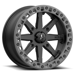 BKT AT 171 33x8-18 Tires on MSA M31 Lok2 Beadlock Wheels BKT AT 171 33x8-18 Tires on MSA M31 Lok2 Beadlock Wheels
