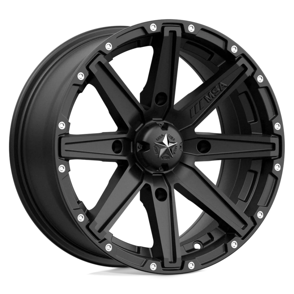 MSA M33 Clutch Satin Black wheel