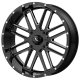MSA M35 Bandit Gloss Black Milled 18x7 Wheels/Rims (Full Set) MSA M35 Bandit Gloss Black Milled 18x7 Wheels/Rims (Full Set)