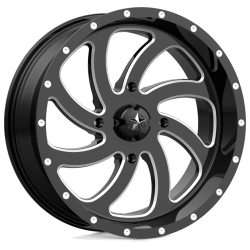 Terminator MAX 35x10-22 Tires on MSA M36 Switch Milled Wheels