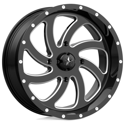 Terminator MAX 35x10-22 Tires on MSA M36 Switch Milled Wheels Terminator MAX 35x10-22 Tires on MSA M36 Switch Milled Wheels