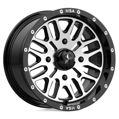Atturo Trail Blade X/T 30x10-15 (8ply) Radial Tires on MSA M38 Brute Machined Wheels