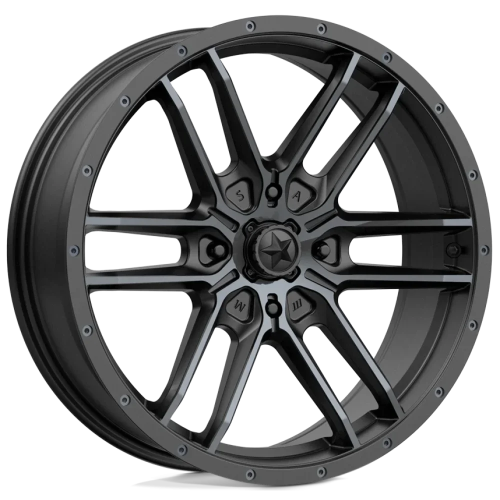MSA M43 Fang Titanium Tint wheel