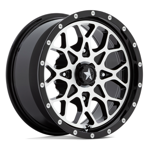MSA M45 Portal Machined 14x7 Wheels/Rims (Full Set)