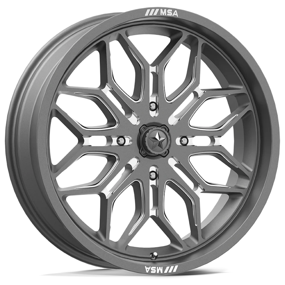 MSA M47 Sniper Gunmetal Milled wheel