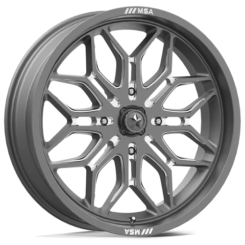 MSA M47 Sniper Gunmetal Milled wheel