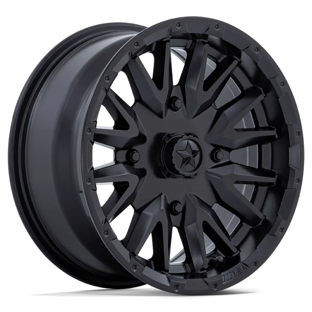 MSA M49 Creed Matte Black wheel