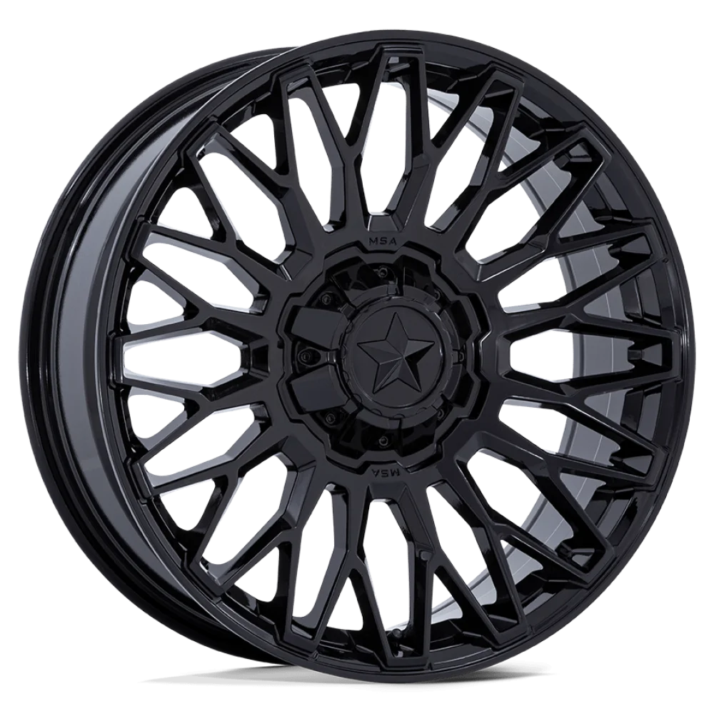 MSA M50 Clubber Gloss Black wheel