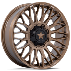 MSA M50 Clubber Matte Bronze 14x7 Wheels/Rims (Full Set)