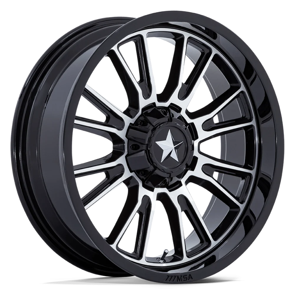 MSA M51 Thunderlips Machined wheel