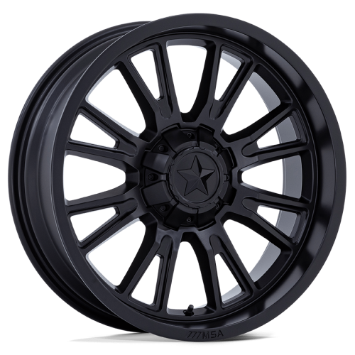 EFX MotoCrusher 32x10-15 Tires on MSA M51 Thunderlips Matte Black Wheels