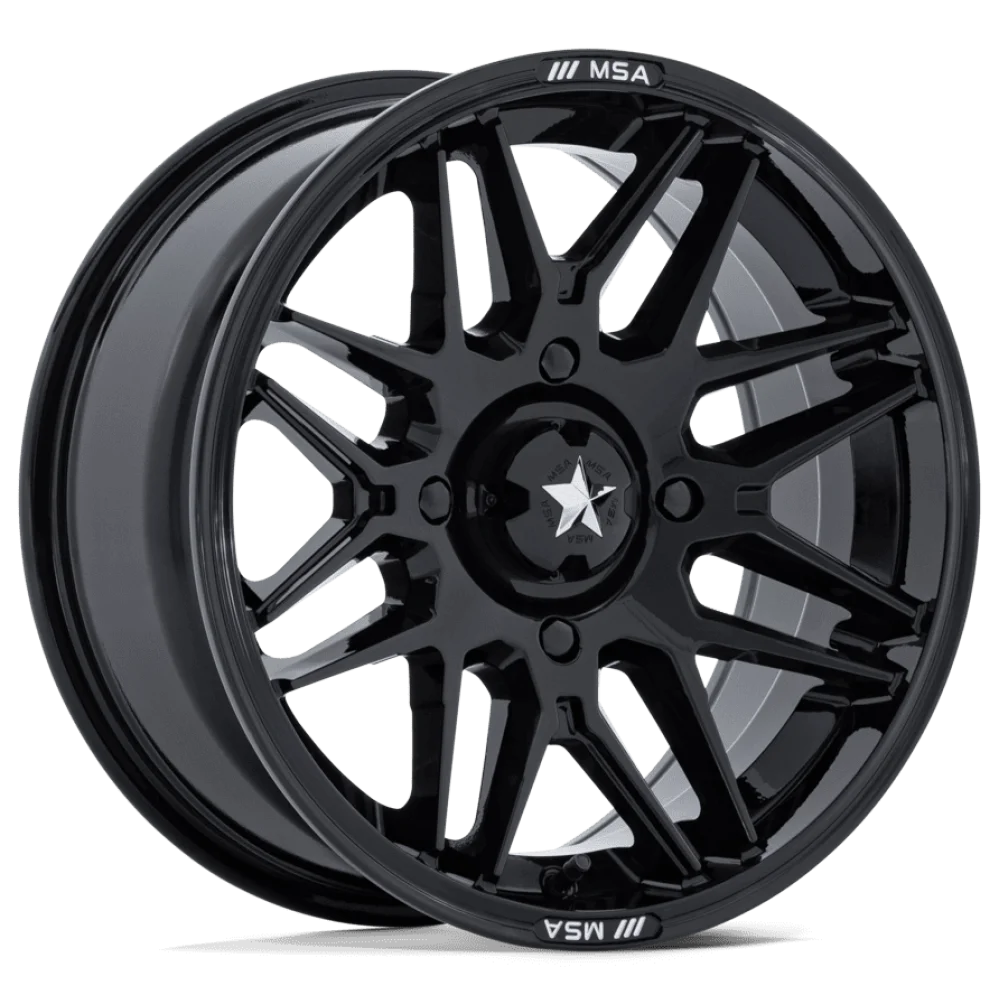 MSA M52 Radar Gloss Black wheel