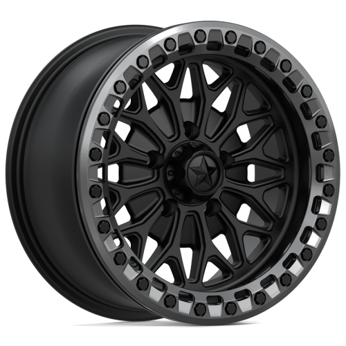 BFGoodrich Mud-Terrain KM3 30x10-15 (8ply) Radial Tires on MSA M53 Bolo Matte Black Beadlock Wheels