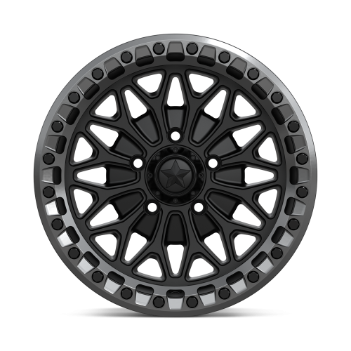 MSA M53 Bolo Matte Black 15x7 Beadlock Wheels/Rims (Full Set) MSA M53 Bolo Matte Black 15x7 Beadlock Wheels/Rims (Full Set)