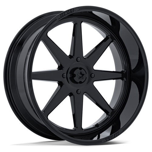 MSA M54 Spark Gloss Black 24x10 Wheels/Rims (Full Set)