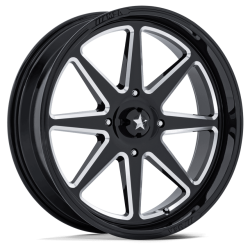 MSA M54 Spark Gloss Black Milled 18x7 Wheels/Rims (Full Set) MSA M54 Spark Gloss Black Milled 18x7 Wheels/Rims (Full Set)