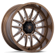 MSA M55 Commander Gloss Bronze Milled 24x10 Wheels/Rims (Full Set)