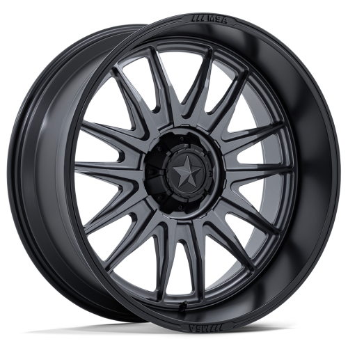 MSA M55 Commander Matte Gunmetal 24x10 WheelsRims (Full Set) MSA M55 Commander Matte Gunmetal 24x10 WheelsRims (Full Set)
