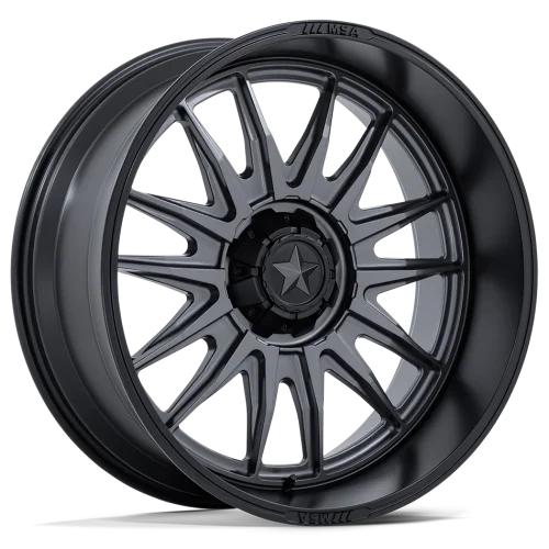 MSA M55 Commander Matte Gunmetal (24x10) wheel