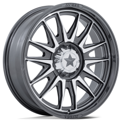 MSA M55 Commander Platinum Machined 15x7 Wheels/Rims (Full Set)
