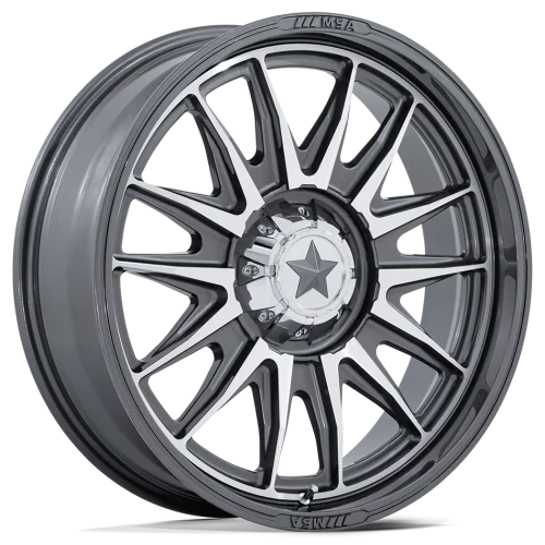 MSA M55 Commander Platinum Machined wheel